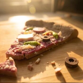 Chocolate Pizza Slice, 2 of 4
