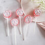 Personalised Floral Wreath Hen Party Lollipops, thumbnail 1 of 4