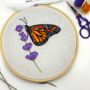 Butterfly Embroidery Kit, thumbnail 1 of 11