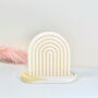 Rainbow Arch Candles Natural Soy Geometric Candle, thumbnail 6 of 10