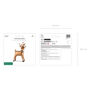 Festive Standing Reindeer Foil Balloon Decoration, thumbnail 4 of 5