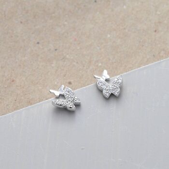 Gift Bag 'Better Together' Butterfly Earrings, 2 of 4