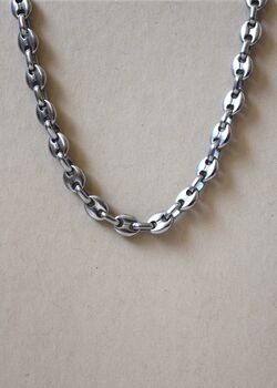 Marina Chain Necklace Silver Gift, 3 of 6