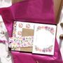 Pink Roses Stationery Gift Set, thumbnail 5 of 6