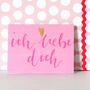 Mini Ich Liebe Dich Card, thumbnail 3 of 5