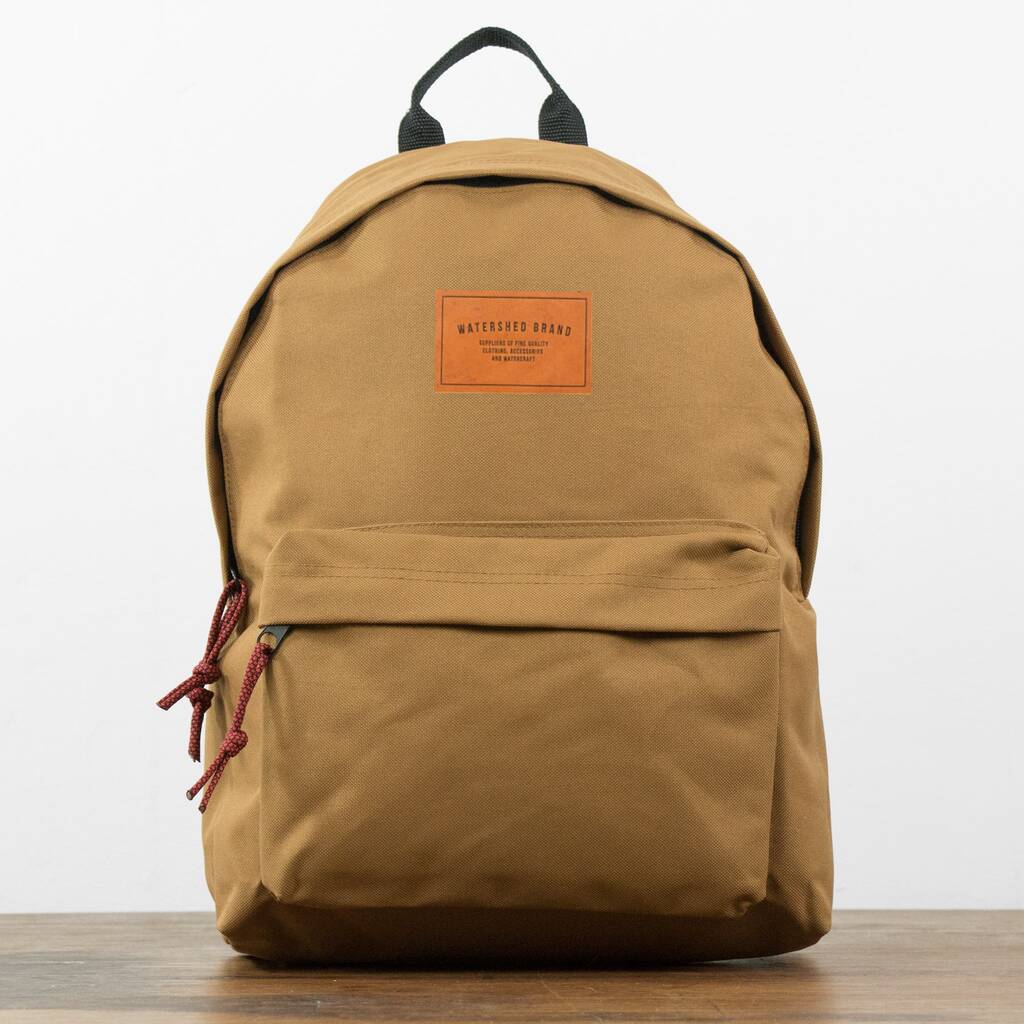 leather union backpack by watershed | notonthehighstreet.com