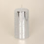 Silver Sparkling Candles By G Decor, thumbnail 4 of 5