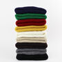 Ribbed Turn Up Fisherman Beanie Hat In Many Colours, thumbnail 1 of 8