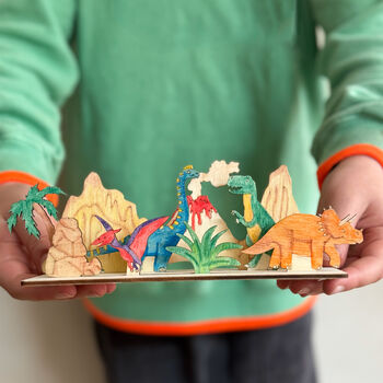 Make Your Own Dinosaur Scene Craft Kit, 2 of 9