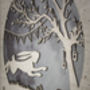 'Love You To The Moon And Back' Nursery Lamp, thumbnail 3 of 10