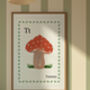 T Is For Toadstool Print, thumbnail 1 of 5