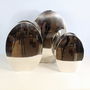 Silver Brass Vases By G Decor, thumbnail 2 of 4