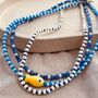 Milos Seed Bead Necklace, thumbnail 5 of 7