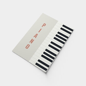 Piano Print | Instrument Music Poster, 10 of 12