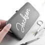 Personalised Seven Piece Manicure Set In Grey, thumbnail 2 of 3