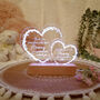 Personalised Mother's Day Light Up Acrylic Hearts, thumbnail 8 of 12