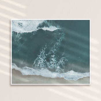 Ocean Beach Wave Coastal Art Print, 5 of 10