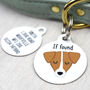 Jack Russell Personalised Pet ID Name Tag, thumbnail 7 of 12