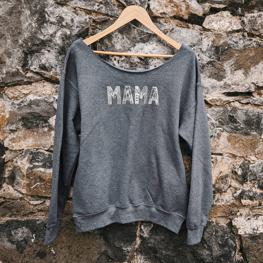 Hand Dyed 'Mama' Jumper By Tiny Tortle | notonthehighstreet.com