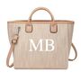 Personalised Large Initial Tote Cross Body Bag, thumbnail 5 of 6