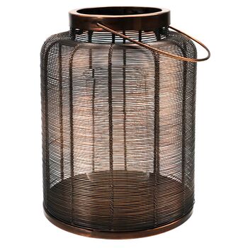 Copper Weaved Wire Candle Lantern, 3 of 3