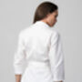 Abigail Ivory Wrap Cotton Blouse, thumbnail 2 of 6