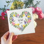 Get Well Soon Flower Card, thumbnail 1 of 5