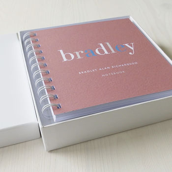 Personalised Name Small Notebook, 2 of 10