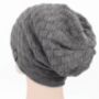 Warm Heat Holder Fur Lined Chemo Beanie Hat, thumbnail 2 of 10