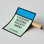 Cbs Arena Monopoly Coventry City Football Print, thumbnail 2 of 2