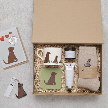 Chocolate Labrador Valentine’s Card – From Or To Your Favourite Dog, 9 of 11