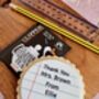 Personalised Thank You Teacher Biscuit And A Cup Of Tea, thumbnail 2 of 7