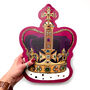 King Charles Coronation Crown Large Serving Platter, thumbnail 3 of 12