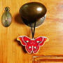 Atlas Moth Wooden Hanging Decoration, thumbnail 2 of 5