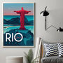 Rio De Janeiro Art Print, thumbnail 4 of 4