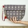 Vintage Kimono Clutch Bag, thumbnail 1 of 3