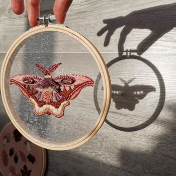 Autumn And The Moth Embroidery Kit, 2 of 7