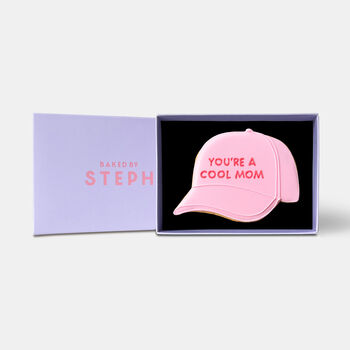 Cool Mom Cap Iced Biscuit Mother's Day Letterbox Gift, 4 of 11