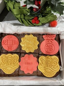 Personalised Lunar Chinese New Year Brownies, 6 of 12