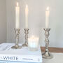 Silver Candlesticks – Set Of Two, thumbnail 2 of 10