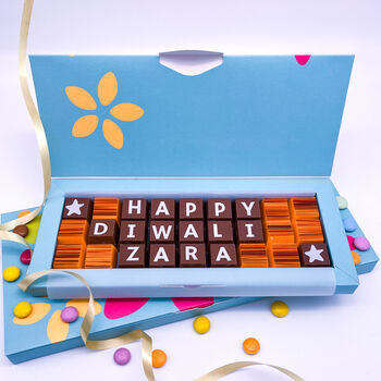 Personalised Happy Diwali Chocolates, 2 of 8