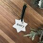 Personalised Clay Star Tree Decoration, thumbnail 3 of 3