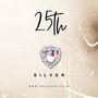 Scented Silver Personalised Wedding Anniversary Card, thumbnail 8 of 8