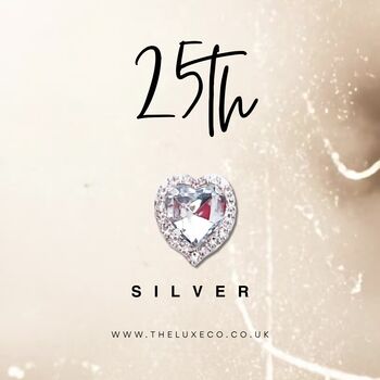 Scented Silver Personalised Wedding Anniversary Card, 8 of 8
