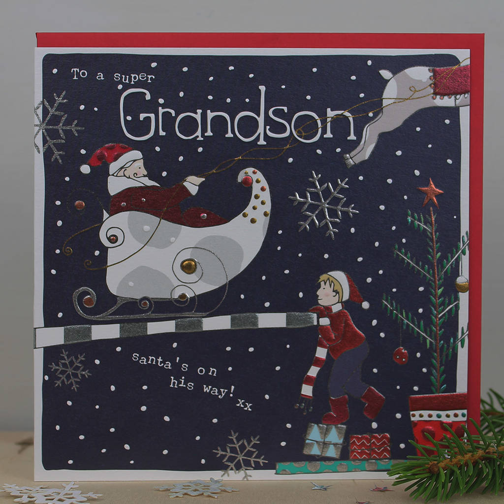 a-christmas-card-for-a-grandson-by-molly-mae-notonthehighstreet