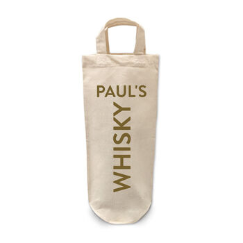 Personalised Whisky Lover Gift Bag, 5 of 5