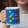 Strawberries Mug For Teachers “The Berry Best Teacher”, thumbnail 2 of 3