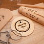 Luxury Wooden Personalised Baking Set, thumbnail 10 of 11