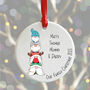 Personalised Gonk Family Christmas Tree Bauble, thumbnail 3 of 5