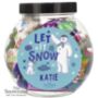 Personalised The Snowman Magical Sweetie Jar, thumbnail 4 of 4